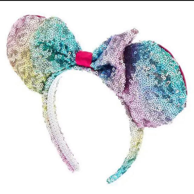 Disney(ディズニー)のディズニー スパンコール カチューシャ レディースのヘアアクセサリー(カチューシャ)の商品写真
