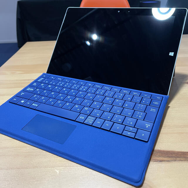 Microsoft(マイクロソフト)のSurface 3 キーボード(BLUE)セット スマホ/家電/カメラのPC/タブレット(ノートPC)の商品写真