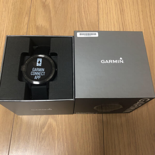 GARMIN(ガーミン)の☆新品未使用☆GARMIN VIVOACTIVE3 Black slate☆ メンズの時計(腕時計(デジタル))の商品写真
