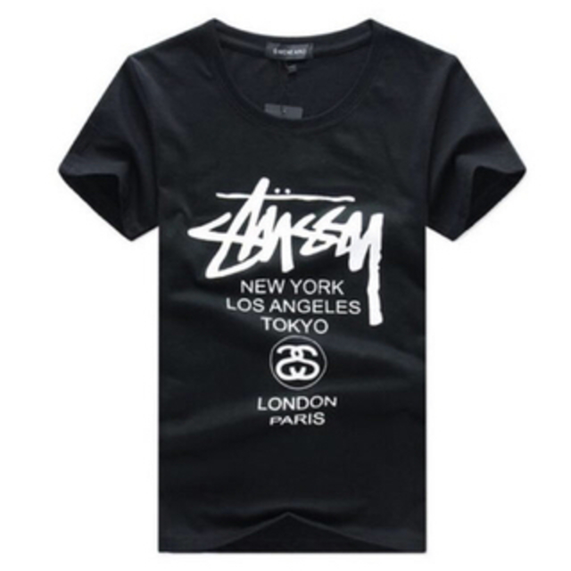 STUSSY(ステューシー)の即日発送  ステューシー T  黒M メンズのトップス(Tシャツ/カットソー(半袖/袖なし))の商品写真