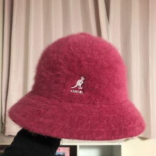 カンゴール(KANGOL)のKANGOL ピンク ハット(ハット)