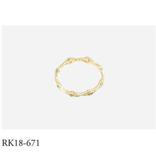 カオル(KAORU)の美品 18金 KAORU カレイドリング(リング(指輪))