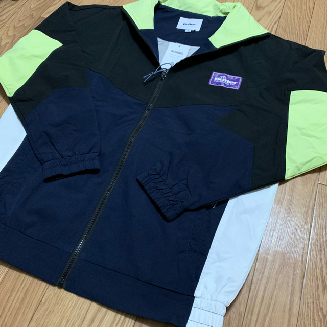 バターグッズ Geometric Jacket ネイビー アウター サイズS - その他