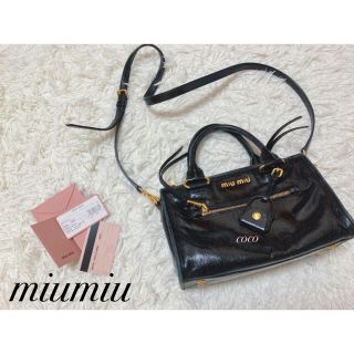 ミュウミュウ(miumiu)のmiumiu☆2wayバッグ(ショルダーバッグ)