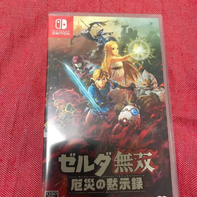 Nintendo Switch(ニンテンドースイッチ)のゼルダ無双+マリオカート8 エンタメ/ホビーのゲームソフト/ゲーム機本体(家庭用ゲームソフト)の商品写真