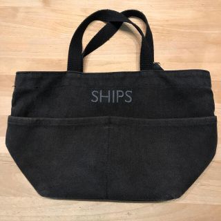 シップス(SHIPS)のシップス　トートバッグ 黒(トートバッグ)