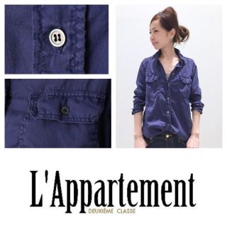 アパルトモンドゥーズィエムクラス(L'Appartement DEUXIEME CLASSE)の完売 REMI RELIEF別注シャツ(シャツ/ブラウス(長袖/七分))