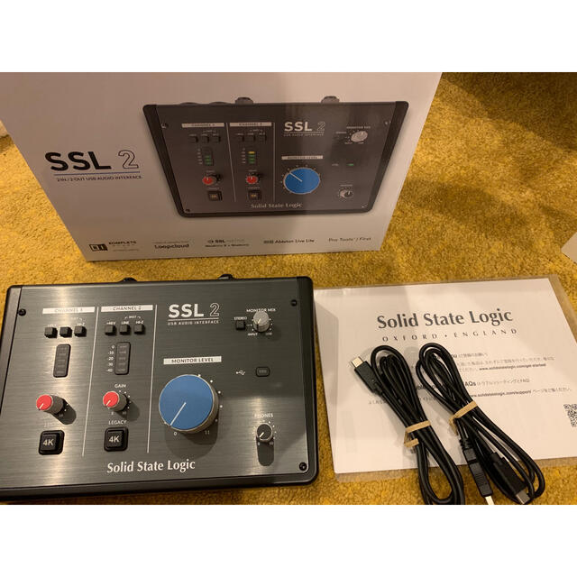 Solid State Logic 2 (SSL2) 付属品完備　美品