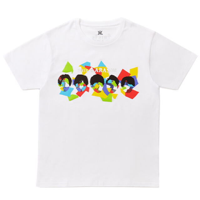 嵐(アラシ)のThis is 嵐　LIVE 2020.12.31 Tシャツ（白） エンタメ/ホビーのタレントグッズ(アイドルグッズ)の商品写真