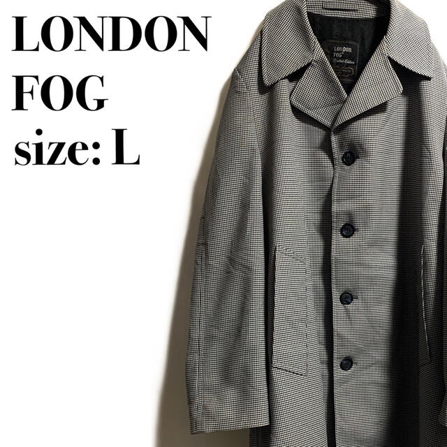 ヴィンテージ LONDON FOG ロンドンフォグ ステンカラーコート グレーカーハート