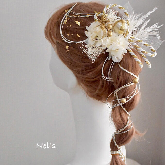 金箔付き成人式 髪飾り 水引 紐アレンジ ドライフラワー ヘアパーツ 着物 打掛の通販 By Kei ラクマ 金箔付き成人式 髪飾り 水引 紐アレンジ ドライフラワー ヘアパーツ 着物 打掛の通販 By Kei ラクマ