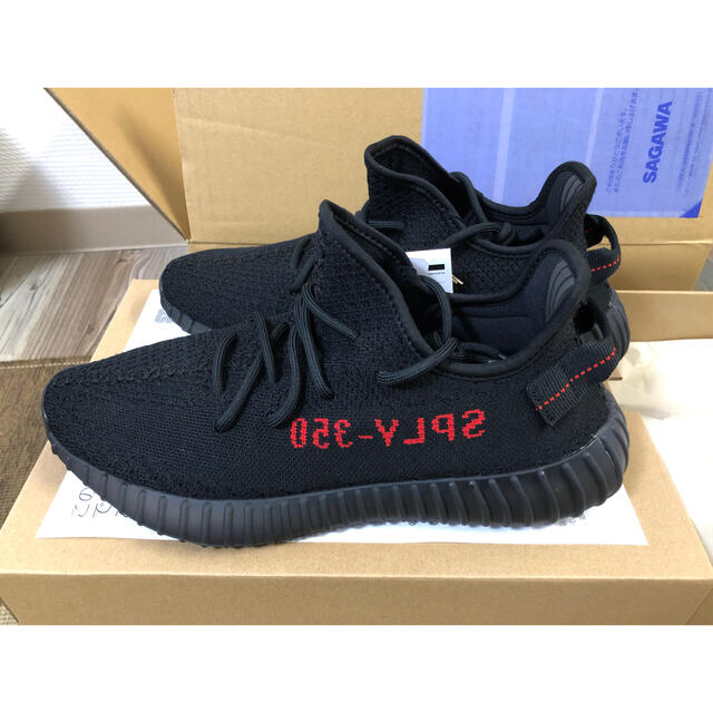 adidas(アディダス)のYEEZY BOOST 350 V2 CORE BLACK / RED メンズの靴/シューズ(スニーカー)の商品写真