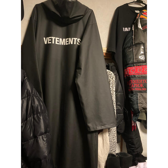 レインコートvetements ヴェトモン レインコート