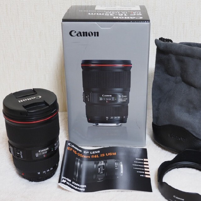 オンラインショップ】 Canon USM IS F4L EF16-35mm 【美品】Canon レンズ(ズーム)