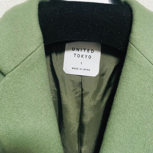 STUDIOUS(ステュディオス)のユナイテッドトーキョーメリノメルトンチェスターコート メンズのジャケット/アウター(チェスターコート)の商品写真