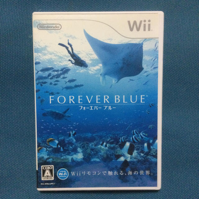 任天堂(ニンテンドウ)のフォーエバーブルー Wii エンタメ/ホビーのゲームソフト/ゲーム機本体(家庭用ゲームソフト)の商品写真