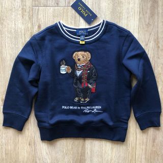 ラルフローレン(Ralph Lauren)の最新作★ラルフローレン　キッズ　トレーナー　ネイビー　100 子供(Tシャツ/カットソー)