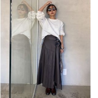 アメリヴィンテージ(Ameri VINTAGE)のアメリヴィンテージ  KINGYO PLEATS SKIRT(ロングスカート)