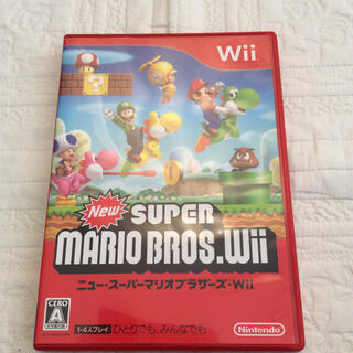 ウィー(Wii)のWii スーパーマリオブラザーズ  ソフト(携帯用ゲームソフト)