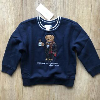 ラルフローレン(Ralph Lauren)の最新作★ラルフローレン　ベビー　子供服　トレーナー　ネイビー　90 子供(Tシャツ/カットソー)