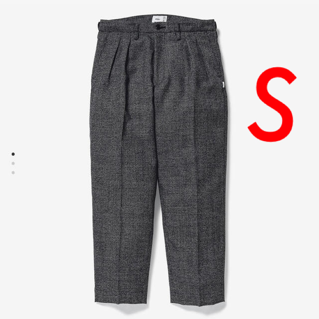 W)taps - WTAPS 20AW TUCK TROUSERS WOOL TWEED 黒S