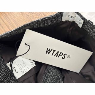 WTAPS 20AW TUCK TROUSERS WOOL TWEED 黒S WTAPS 20AW TUCK TROUSERS WOOL TWEED 黒S