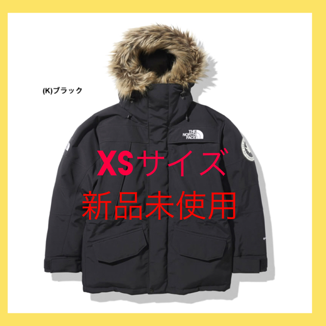 正規激安 FACE NORTH THE - ブラック XSサイズ アンタークティカパーカ