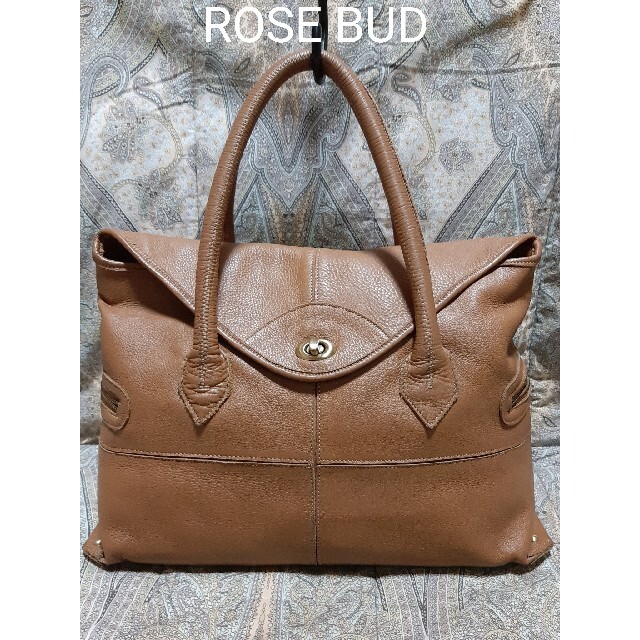 ROSE BUD(ローズバッド)のローズバッド ROSE BUD レザーハンドバック レディースのバッグ(ハンドバッグ)の商品写真