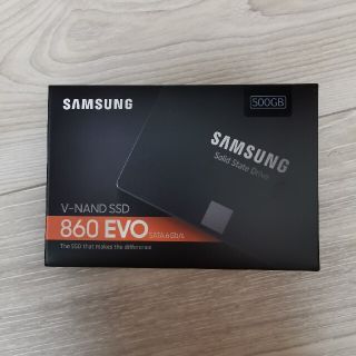 サムスン(SAMSUNG)の【新品】Samsung 860 EVO SSD 500GB(PC周辺機器)