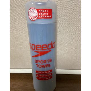 スピード(SPEEDO)のspeedo sports towel ネイビー　(吸水タオル)(トレーニング用品)