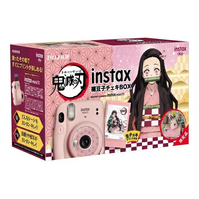 富士フィルム 鬼滅の刃 禰豆子チェキBOX  instax mini