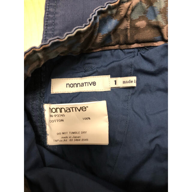 nonnative(ノンネイティブ)のnonnative EXPLORER EASY PANTS COTTON メンズのパンツ(ワークパンツ/カーゴパンツ)の商品写真