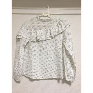 グレイル(GRL)のグレイル　ブラウス　M 新品未使用品(シャツ/ブラウス(長袖/七分))