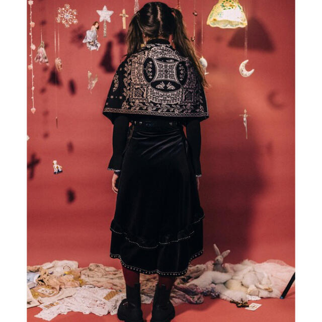 keisuke kanda(ケイスケカンダ)の【新品】 rurumu  gradation knit stole  ストール レディースのファッション小物(マフラー/ショール)の商品写真