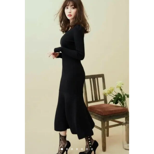 SS着丈Her lip to Sparkle Ribbed-Knit Dress