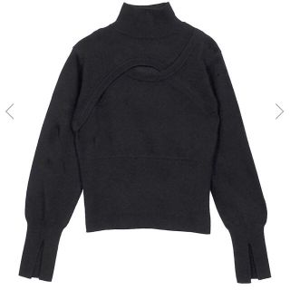 アメリヴィンテージ(Ameri VINTAGE)のアメリ　LINK UP KNIT TOP(ニット/セーター)