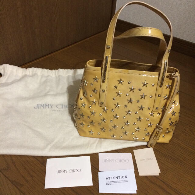 JIMMY CHOO(ジミーチュウ)のボニー様 ジミーチュウ♡スタッズトートバッグ  レディースのバッグ(トートバッグ)の商品写真