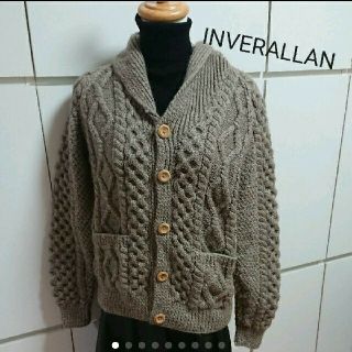 INVERALLAN - タンタンで購入 インバーアラン ニットカーディガンの