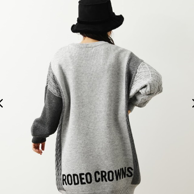 RODEO CROWNS WIDE BOWL(ロデオクラウンズワイドボウル)の新品グレー※早い者勝ちノーコメント即決しましょう❗️ご決断お急ぎください…買おう レディースのワンピース(その他)の商品写真