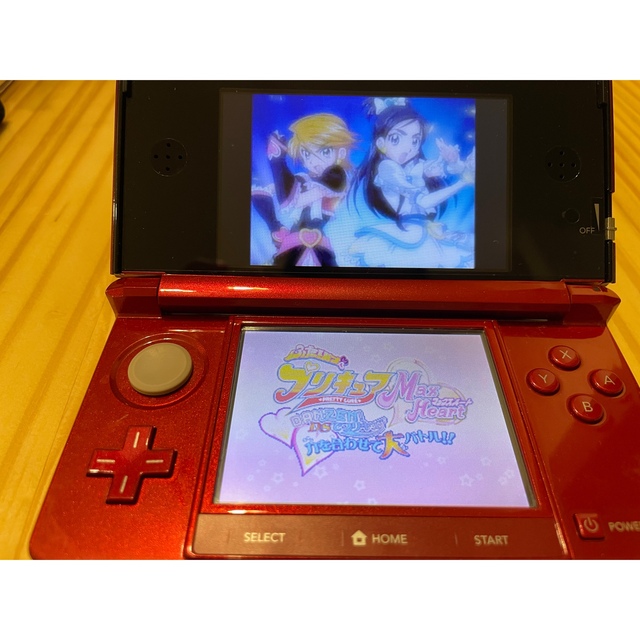 ニンテンドーDS(ニンテンドーDS)のふたりはプリキュア　MaxHeart DS エンタメ/ホビーのゲームソフト/ゲーム機本体(携帯用ゲームソフト)の商品写真