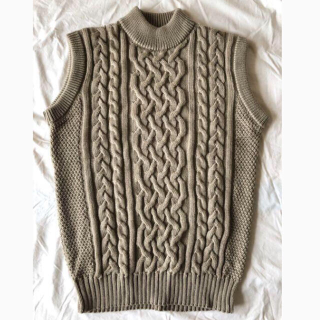 美品Steven Alan WOOL CABLE KNIT ベスト