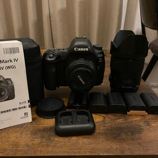 Canon - canon 5DMarkⅣ レンズ２本、バッテリー3つセットの通販 by ...