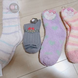 もこもこ　靴下　4セット(ソックス)