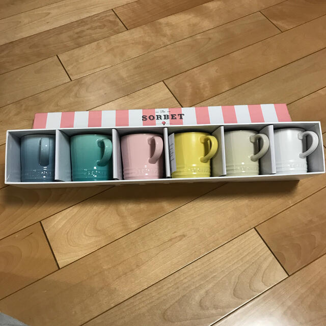 カプチーノマグ (6個入り) ソルベ   ル・クルーゼ LE CREUSET