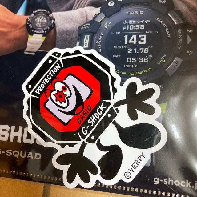 G-SHOCK(ジーショック)のムラサキスポーツ限定 Verdy×G-Shock ステッカー その他のその他(その他)の商品写真