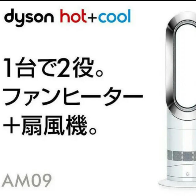 Dyson ダイソン Hot Cool ホットアンドクール AM09 - ファンヒーター