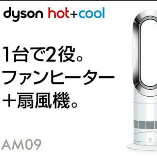 ダイソン(Dyson)のDyson ダイソン Hot Cool ホットアンドクール　AM09(ファンヒーター)