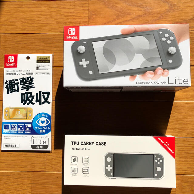 rvfさま専用 Switch light グレー - 家庭用ゲーム機本体