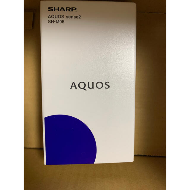 AQUOS(アクオス)のSHARP AQUOS sense2（SH-M08) SIMフリー スマホ/家電/カメラのスマートフォン/携帯電話(スマートフォン本体)の商品写真