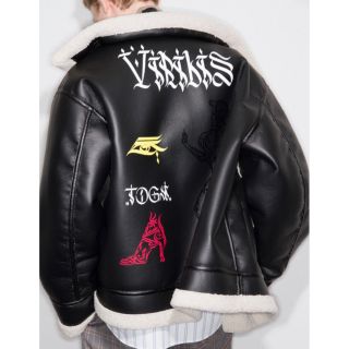 トーガ(TOGA)のTOGA VIRILIS 2018aw フェイクレザージャケット(レザージャケット)